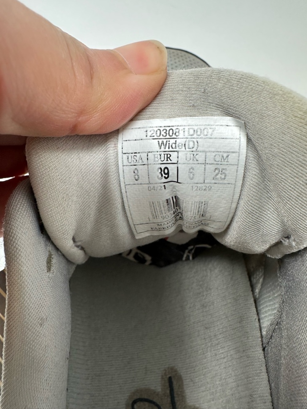 Brooks Addiction Walker Shoes Womens 8 Purple Grey Walking‎ Athletic Sneakers - Picture 12 of 14